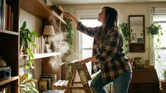 掃除を効率的に進める方法：まず乾いた掃除、次に水拭き、そして他にも10の簡単なルール