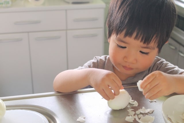 １歳児　台所育児でできる事